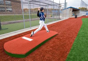 Portolite Practice Mound with Turf - Portable Pitching Mounds